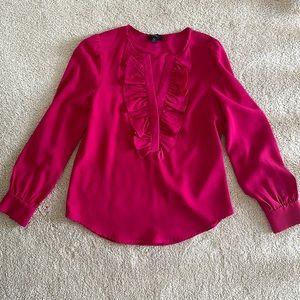 J Crew Pink Blouse